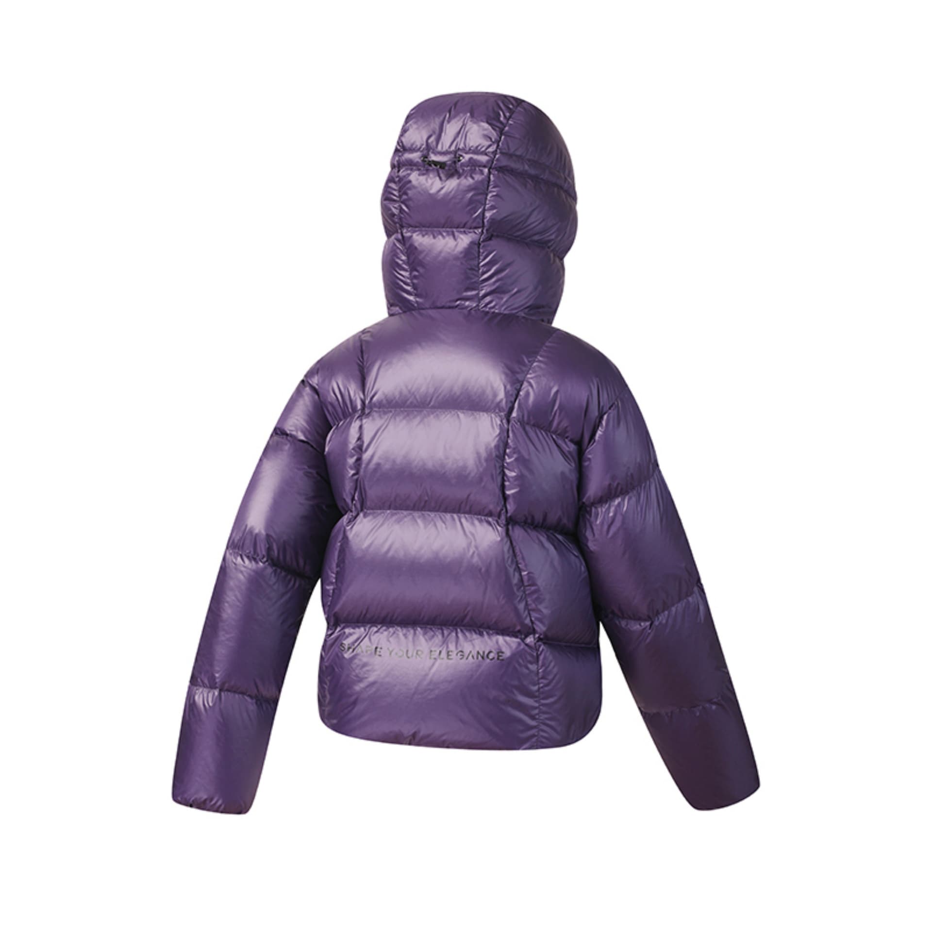 Пуховик FILA Пуховик Женские Элегантность Фиолетовый - изображение 2