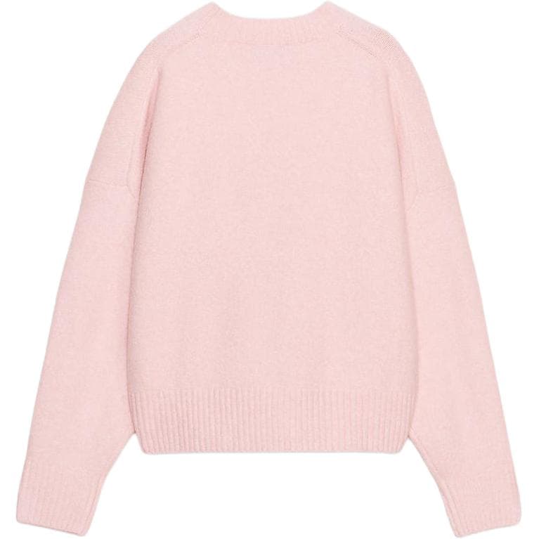 Кардиган ZARA Светло-розовый Красный Женские Свитера - изображение 2