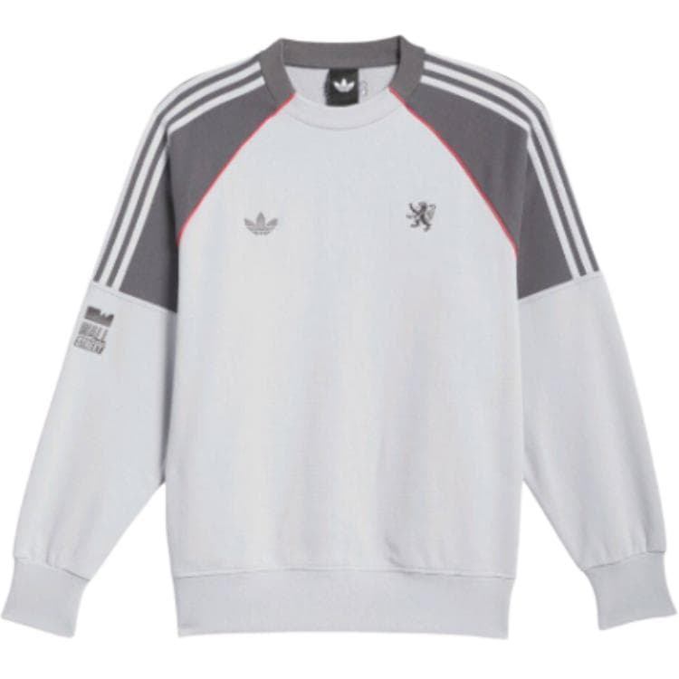 Худи Adidas Originals x Лион Совместная коллекция FW25 Спортивная толстовка с круглым вырезом Унисекс - изображение 1