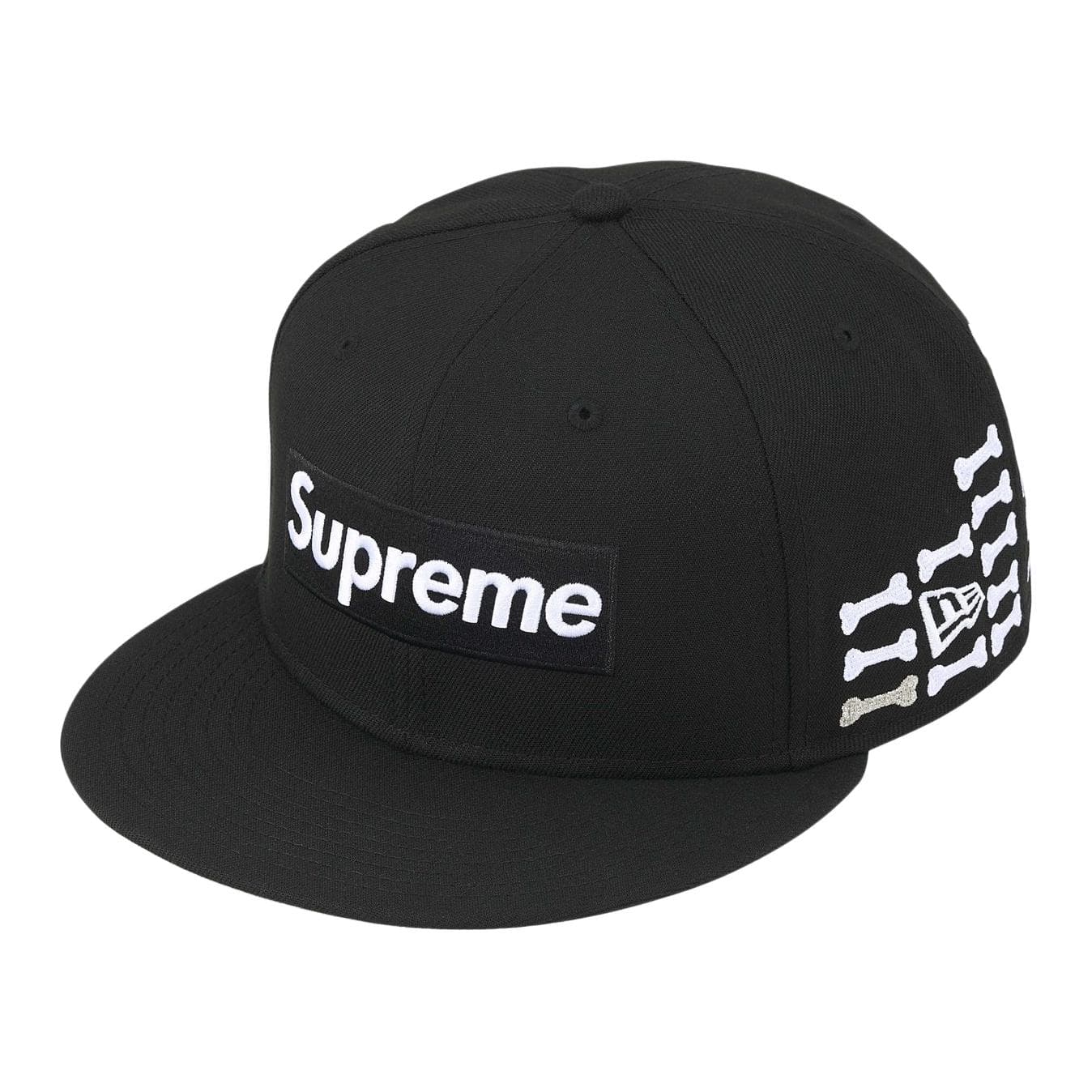 Кепка Supreme X New Era Кепки Унисекс Фиолетовый Серый Черный Красный Морской Синий - изображение 1