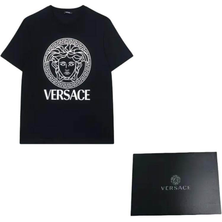 Футболка Versace SS24 Black T-Shirt - изображение 6