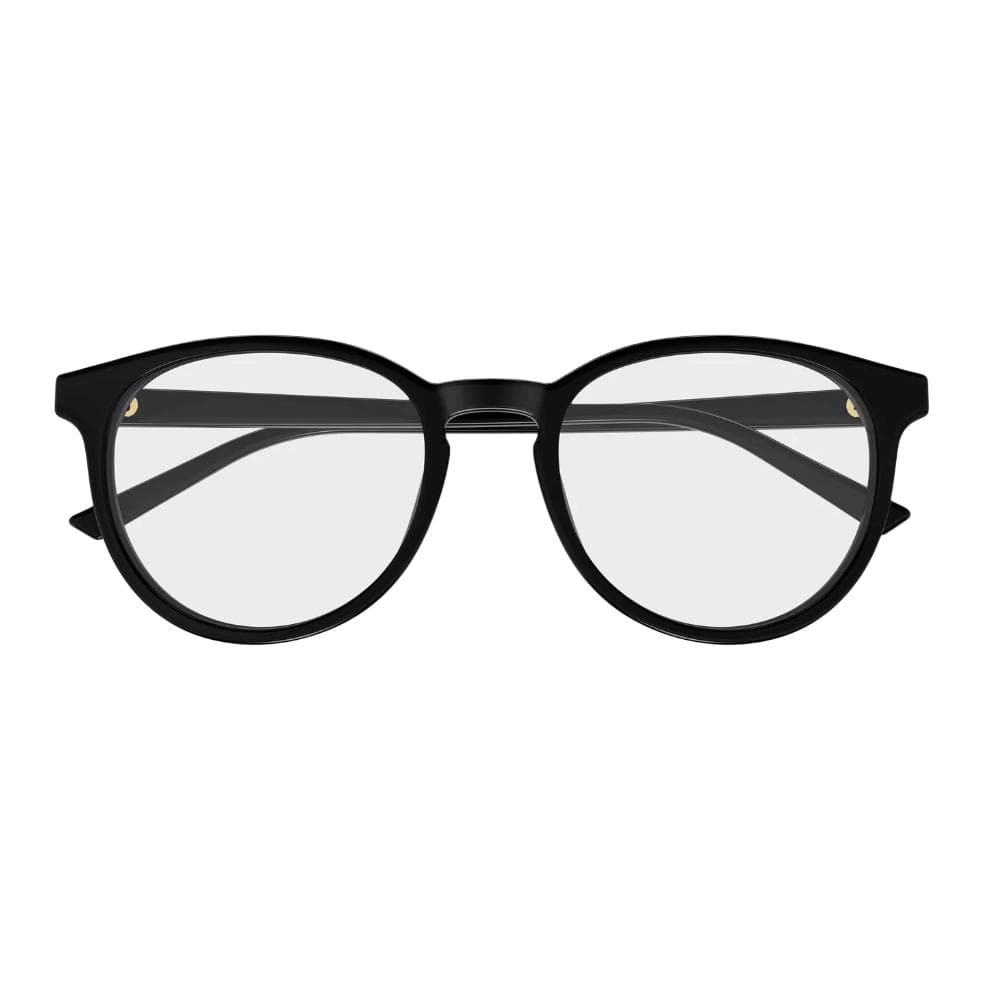Оправа GUCCI Переработанные ацетатные круглые очки с диоптриями Женские Черные Гаванские Коричневые - изображение 2