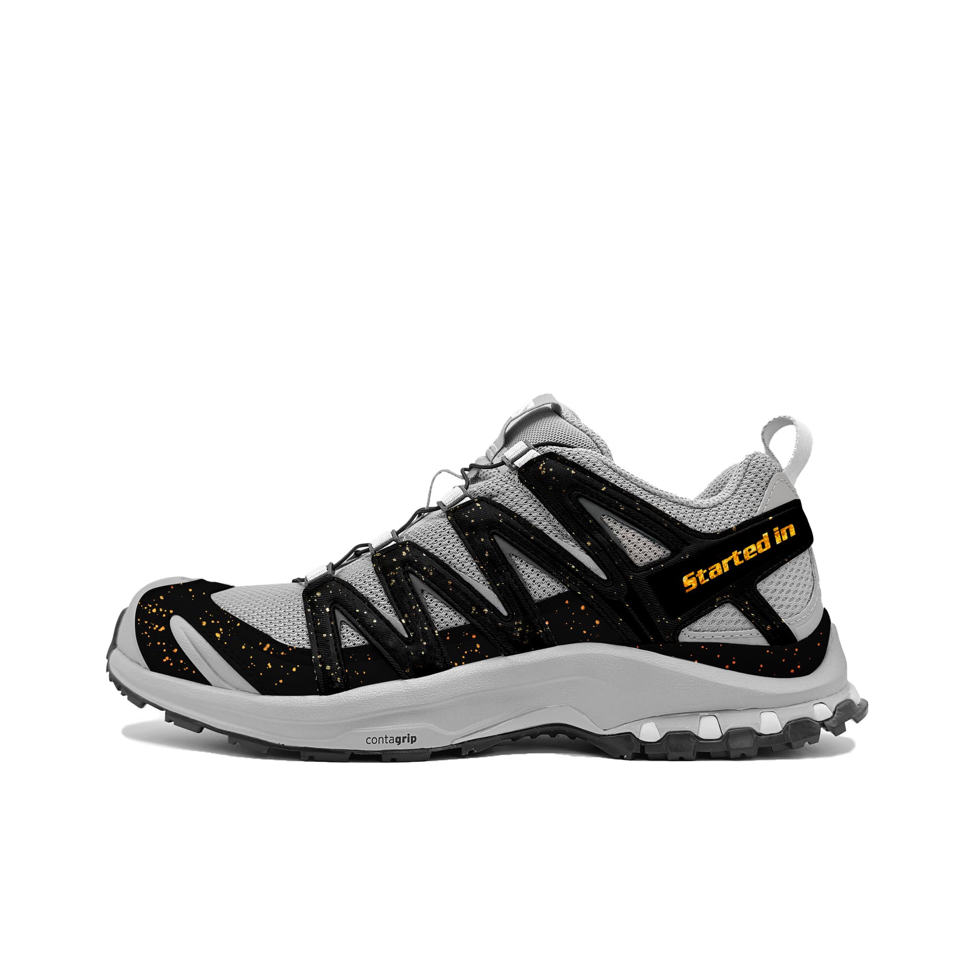 Кроссовки для бега Salomon XA Pro 3D Dark Gold - изображение 2