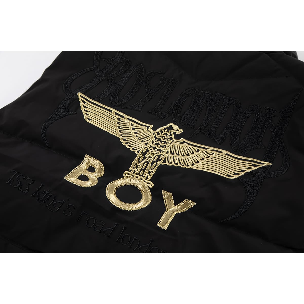 Куртка Boy London Черный мужской Пуховые жилеты - изображение 3