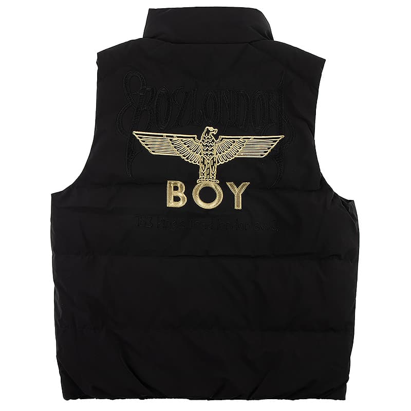 Куртка Boy London Черный мужской Пуховые жилеты - изображение 2
