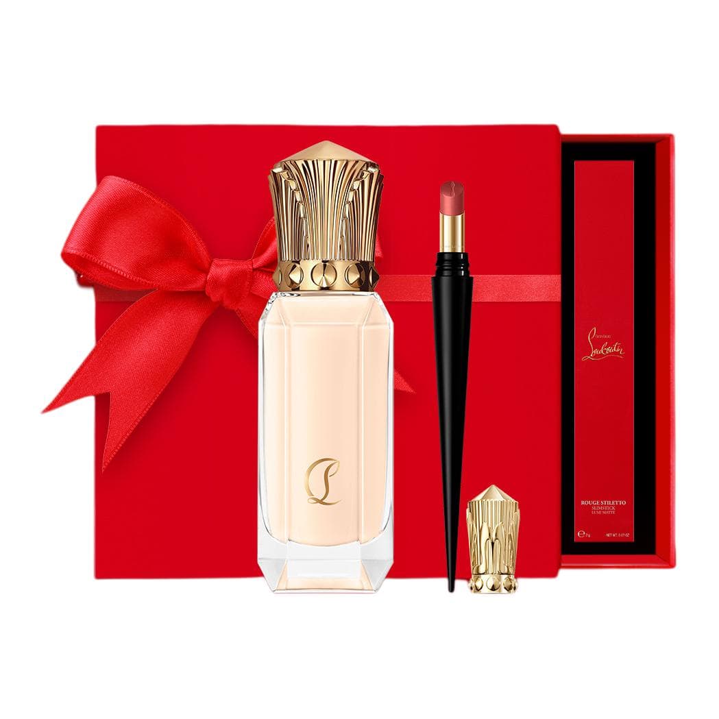 Christian Louboutin Лимитированная коробка с матовым косметическим набором, легкая наносимость, точно подходящий - изображение 1