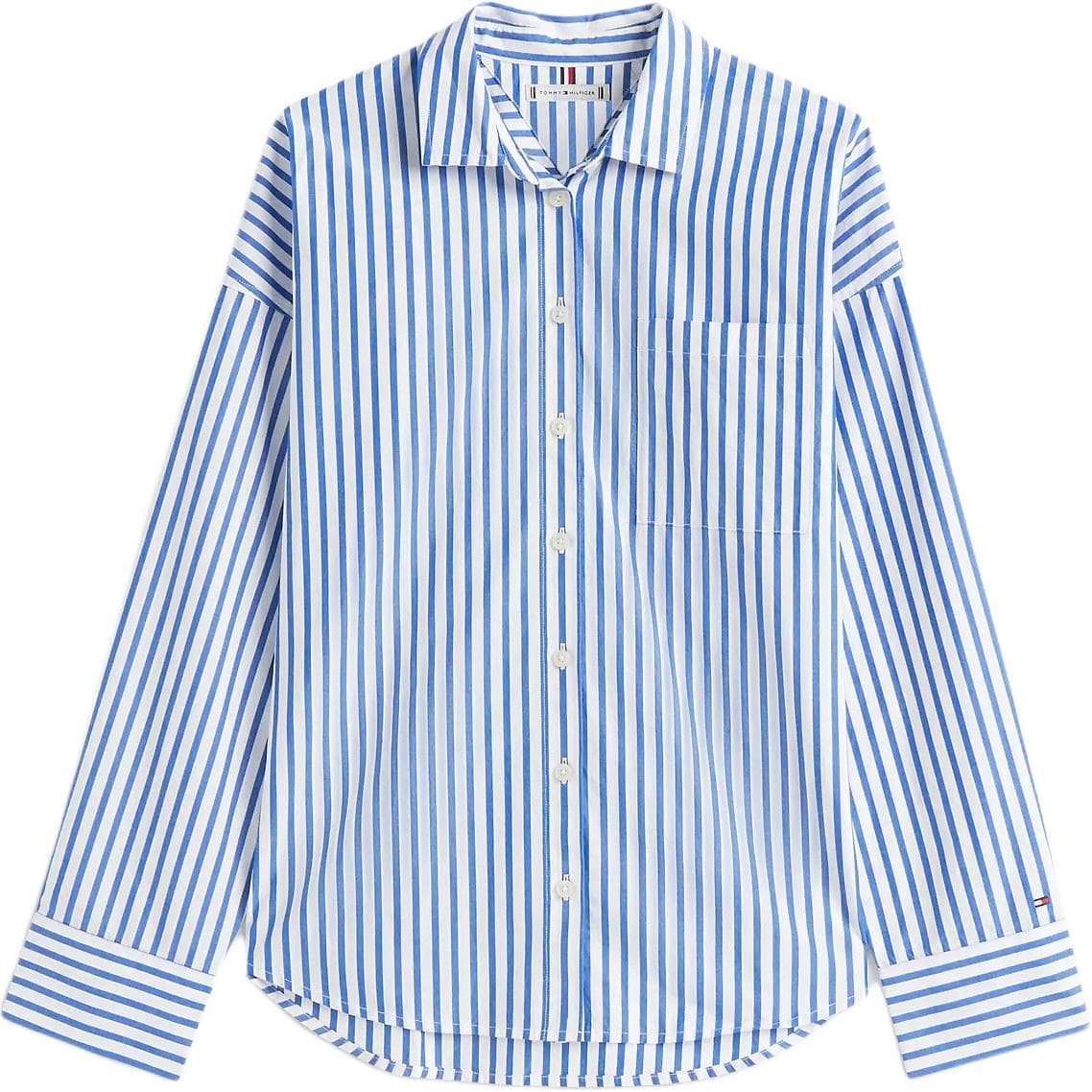 Блузка Tommy Hilfiger Индиго Женские Рубашки - изображение 1