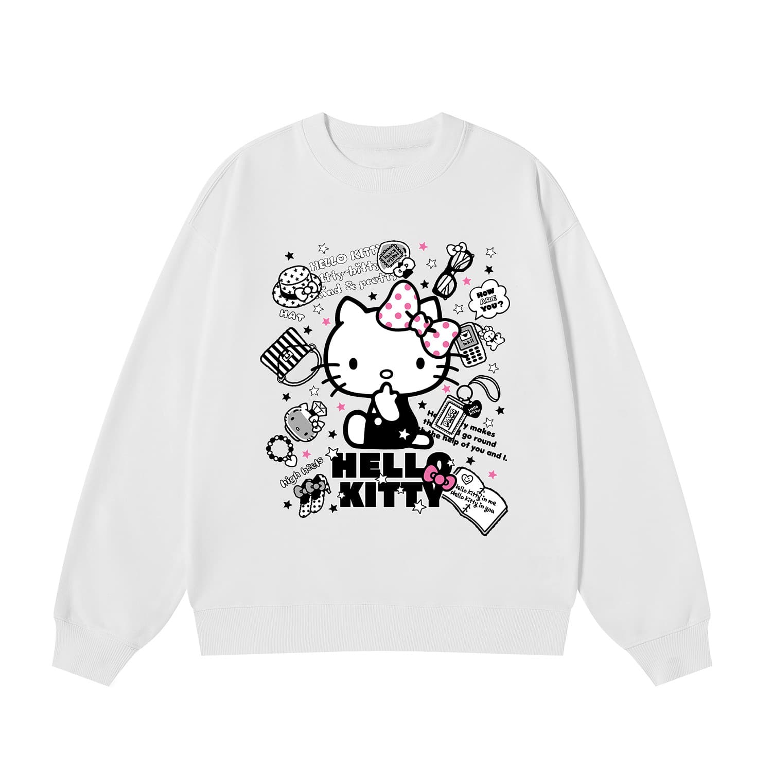Худи Sanrio x Hello Kitty SS25 Толстовка - изображение 1