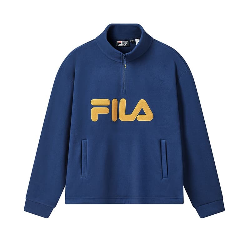Худи FILA ORIGINALE Мода Винтаж Трендовый Удобный Универсальный Свободный крой С флисовой подкладкой Термический Толстовка - изображение 1