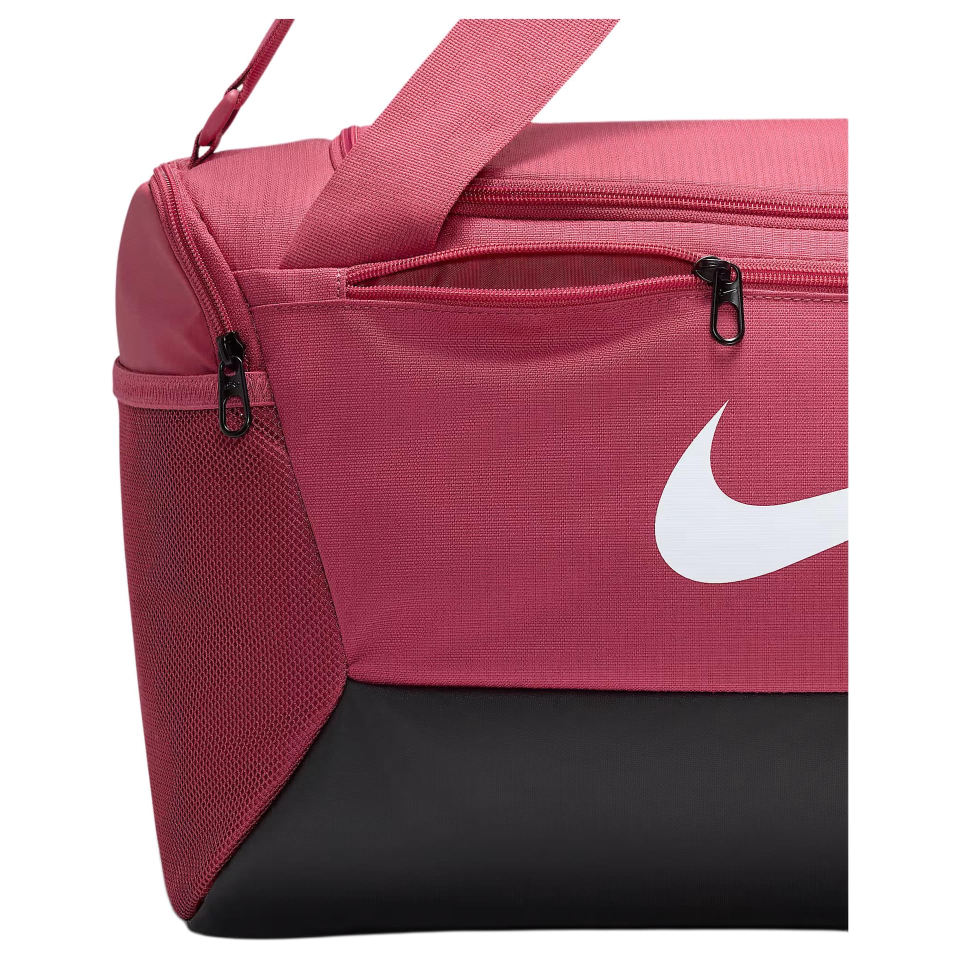 Сумка Nike Brasilia Полиэстеровая ткань Сумка Маленькая Унисекс Красная - изображение 9