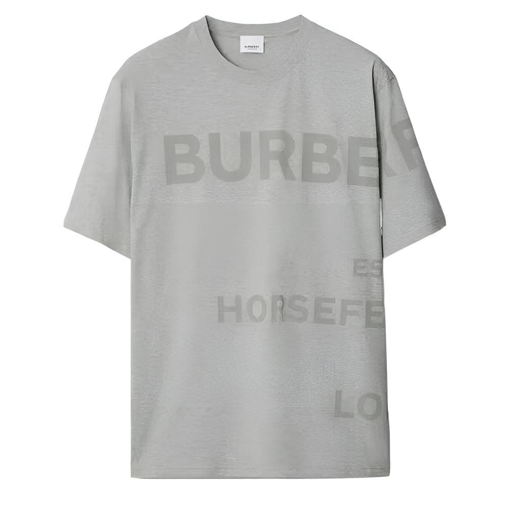 Футболка Burberry Серые Мужские T-рубашки - изображение 1