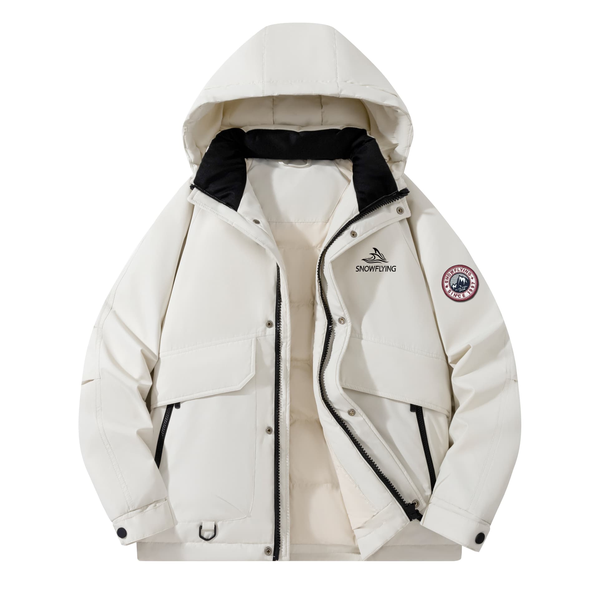 Зимняя куртка SNOW FLYING Winter Battle Collection Пуховик Мужской - изображение 1