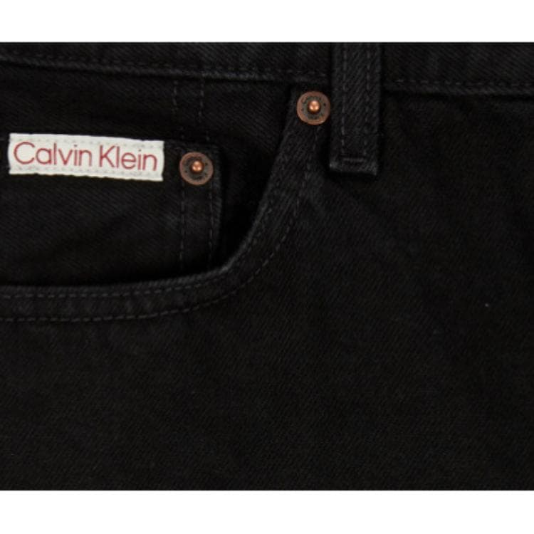 Джинсы Calvin Klein Черные Женские Джинсы - изображение 5