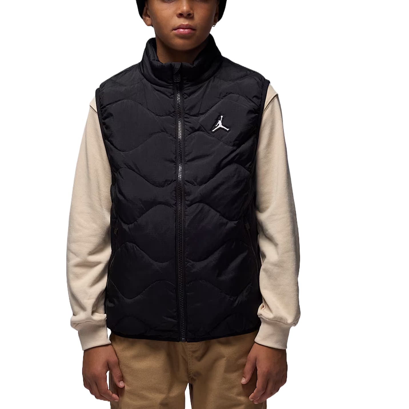 Jordan Черный Kids Down Vests - изображение 1