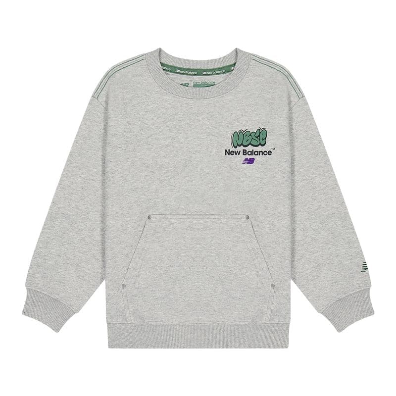 Кофта new balance Свитшот SS25 Детский - изображение 1