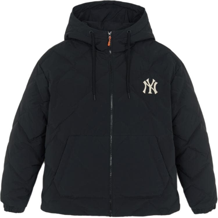 Пуховик Mlb Base Logo Черный Женские Пуховые куртки - изображение 1