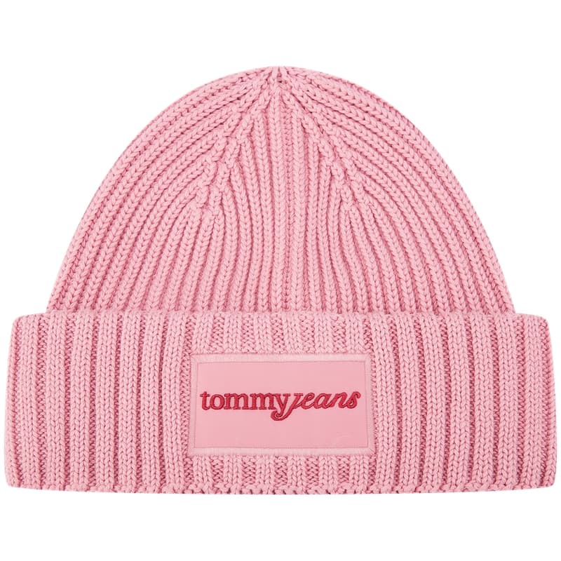 Шапка Tommy Hilfiger Хлопковые шапки-бини для женщин - изображение 1
