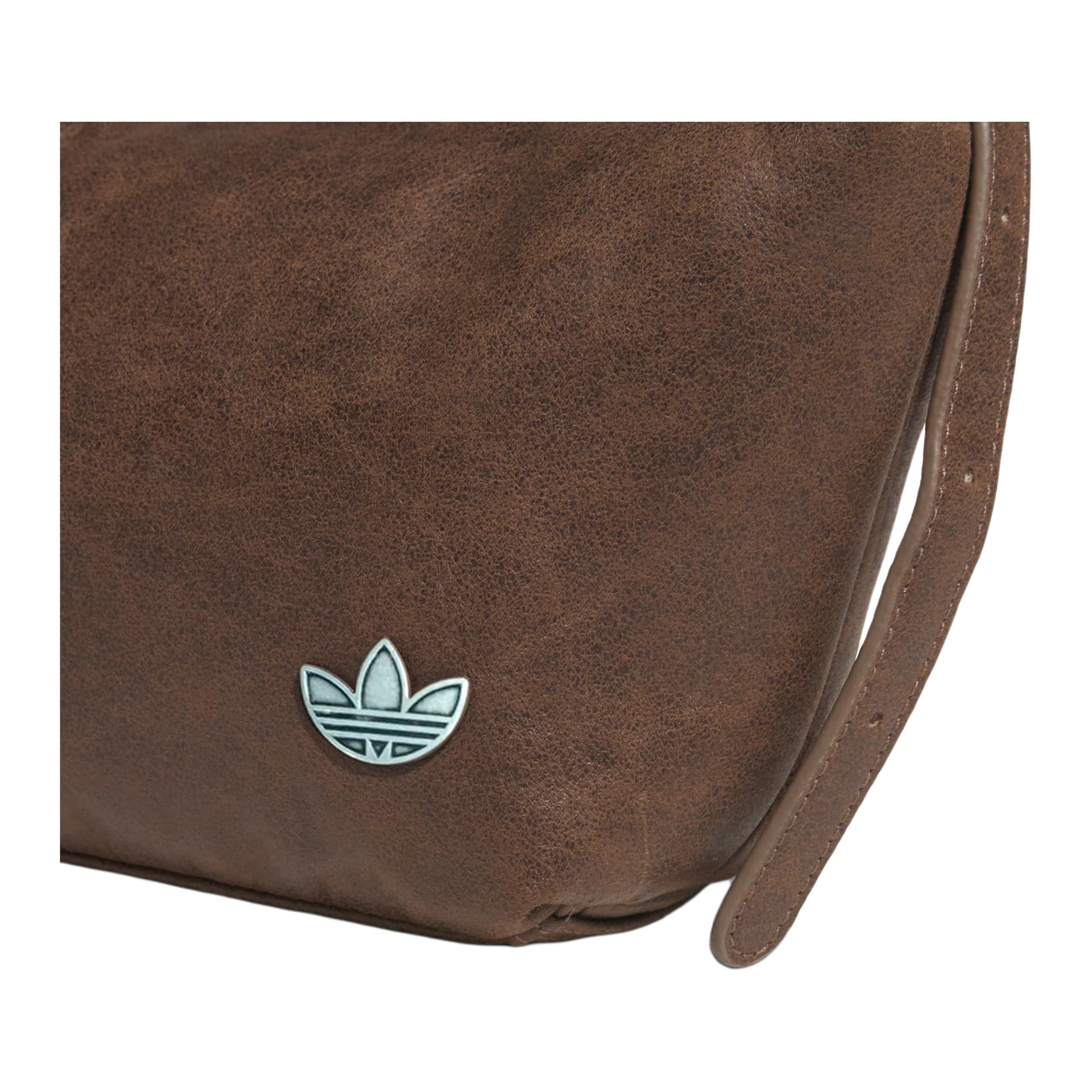Мини-сумка Adidas Originals ПУ (полиуретан) Сумка через плечо Женская Коричневая - изображение 5
