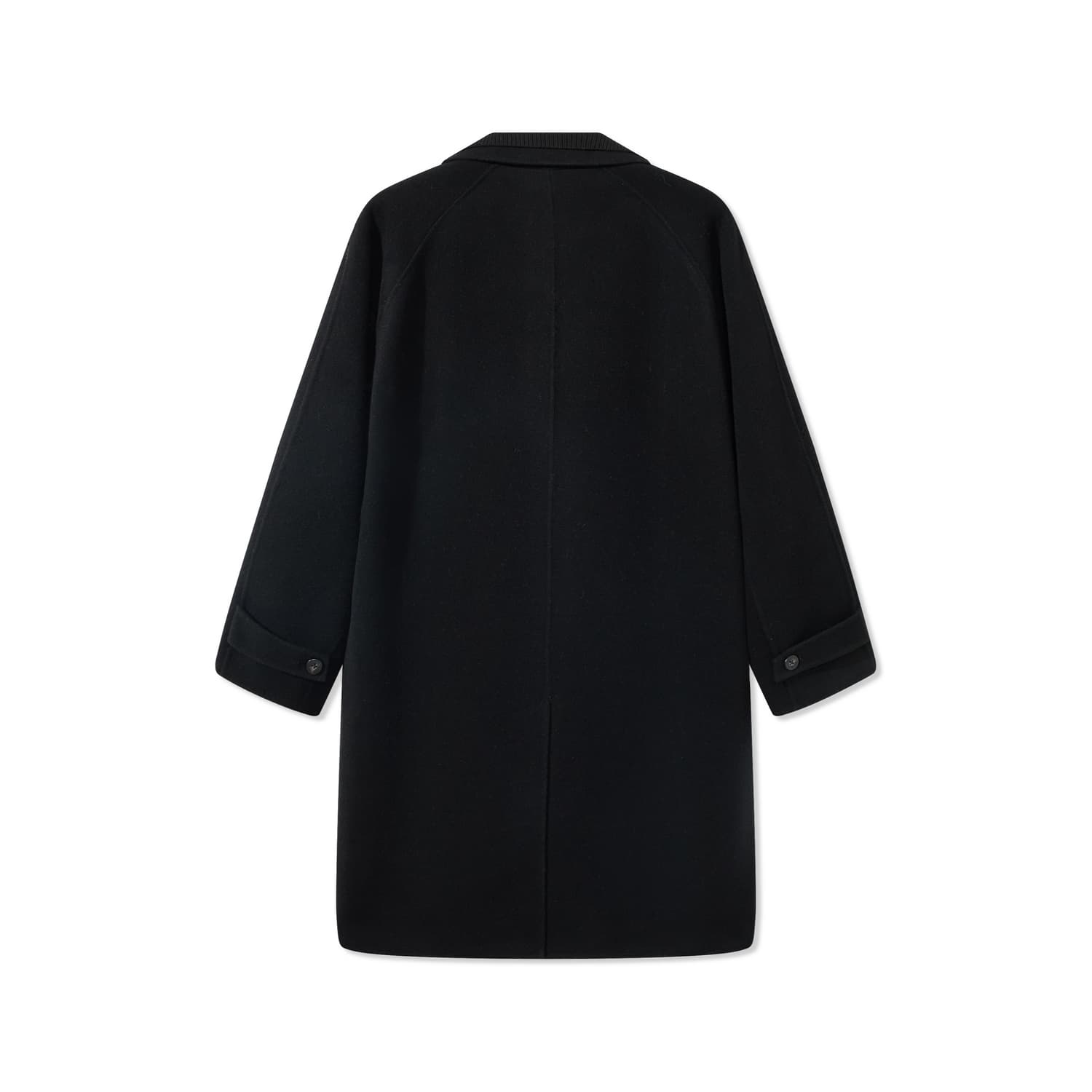 Пальто Cabbeen Charcoal Black (Versatile Minimalist Style) Мужское пальто - изображение 2