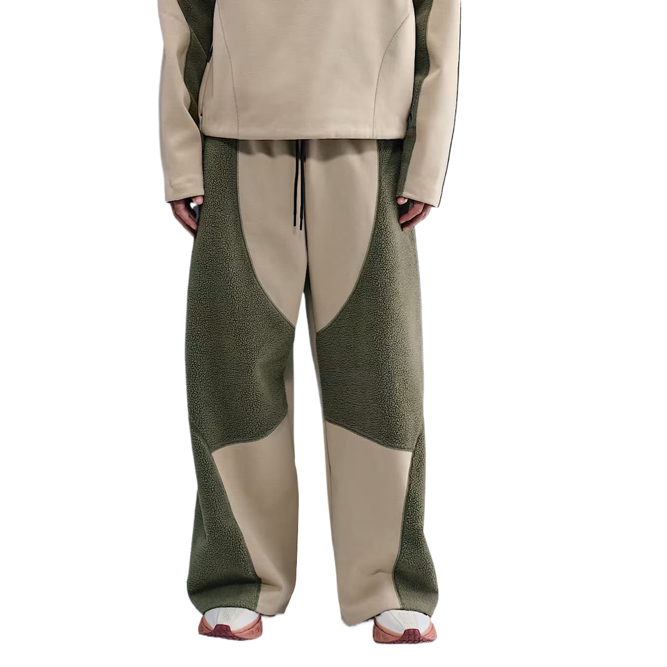Штаны nike Swoosh Desert Khaki Мужские Повседневные Штаны - изображение 1