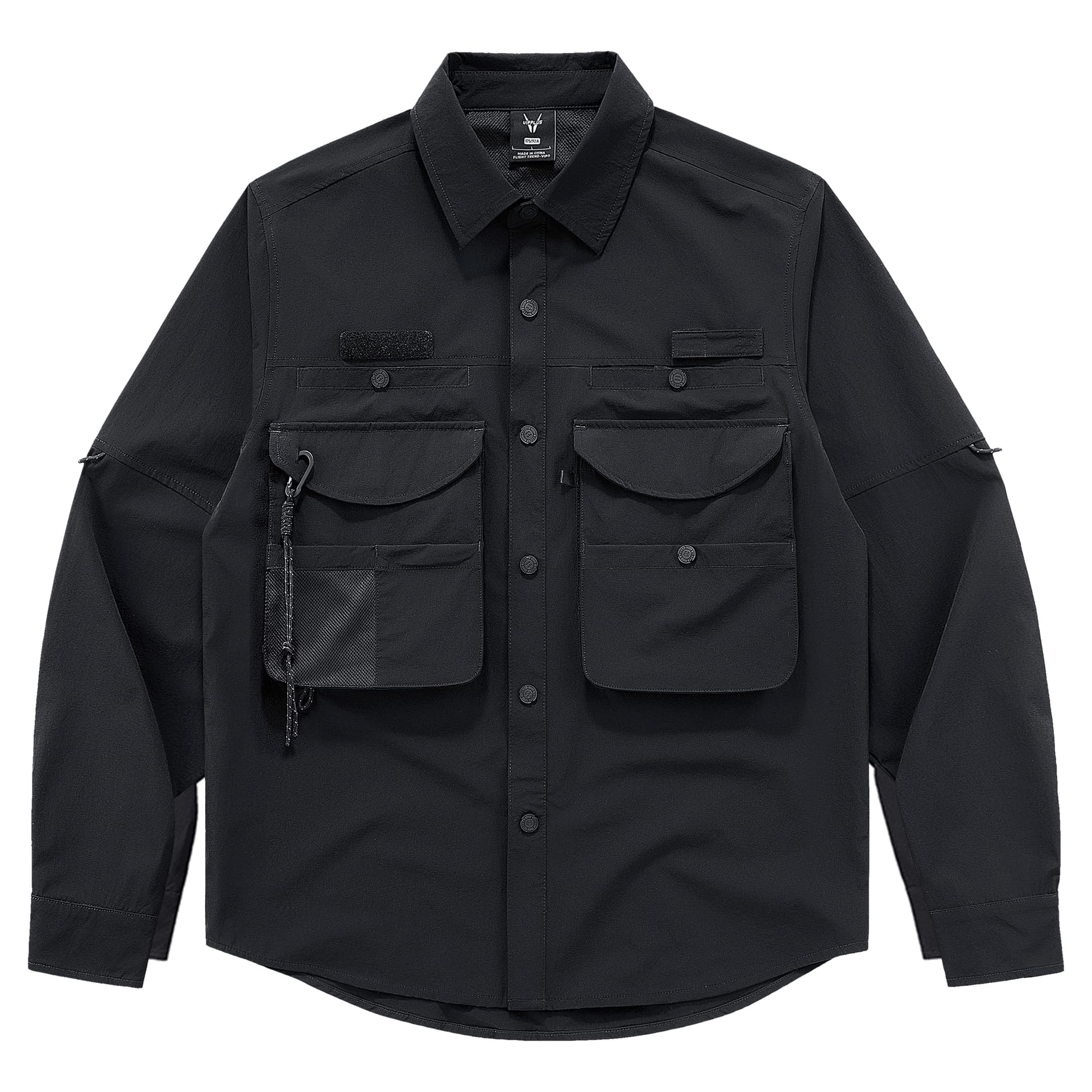 Рубашка VIP Urban Techwear Collection Рубашка Мужской Черный - изображение 1