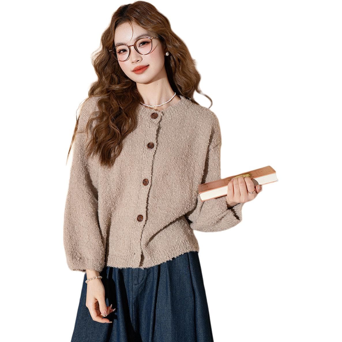 JEANSWEST Бархатовое пальто для женщин - изображение 2