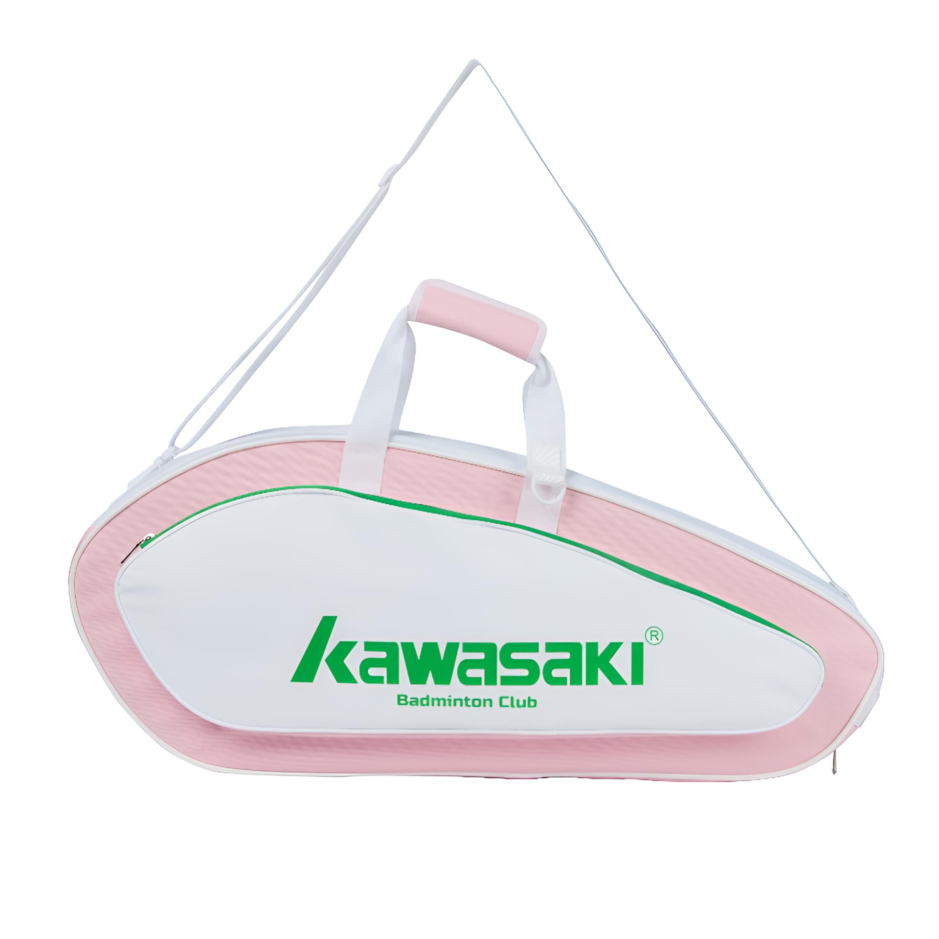 Спортивная сумка Kawasaki Ткань ПУ (полиуретан) Спортивная сумка Стандартная (стандартная) Унисекс Розовый Бежевый Оранжевый Абрикос - изображение 1