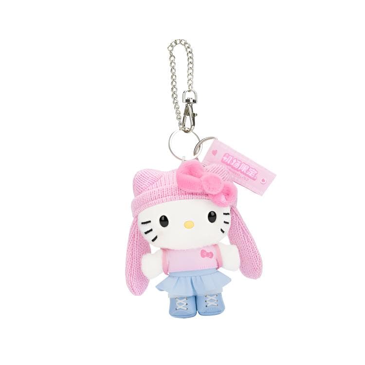 Санрио Hello Kitty Розовые Мягкие Брелоки-Игрушки Маленькие Высокие - изображение 1