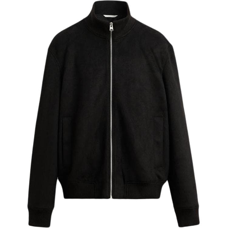 Куртка ZARA Мужские черные куртки - изображение 1