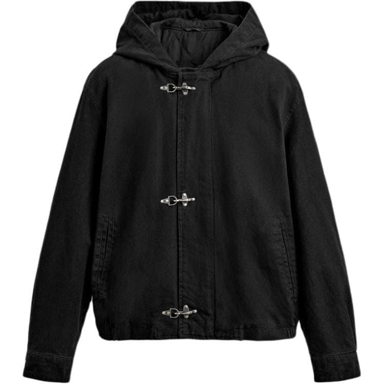 Куртка ZARA Мужские черные куртки - изображение 1