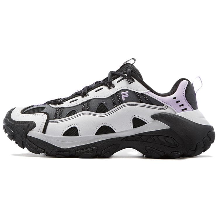 Кроссовки FILA FUSION EXOCET II Mountains Shoe 2 Комфортная Низкая Повседневная Обувь Женская Черная Серый Фиолетовый - изображение 1