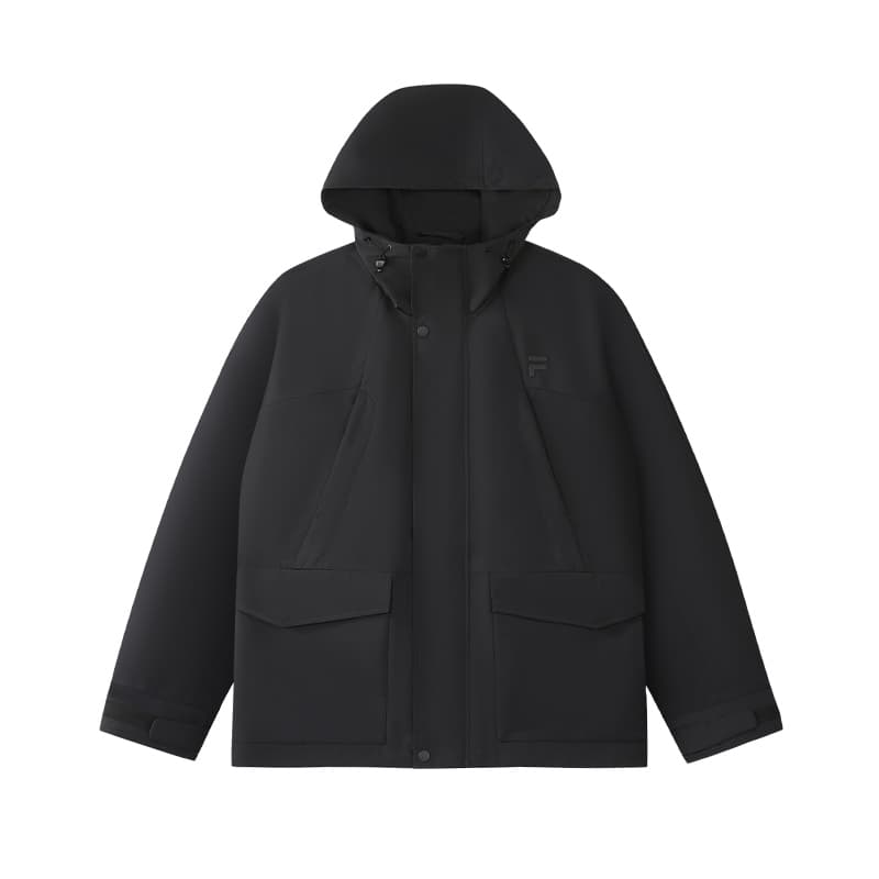 Куртка FILA FUSION LIFE Глубокий черный BK Мужские куртки - изображение 2