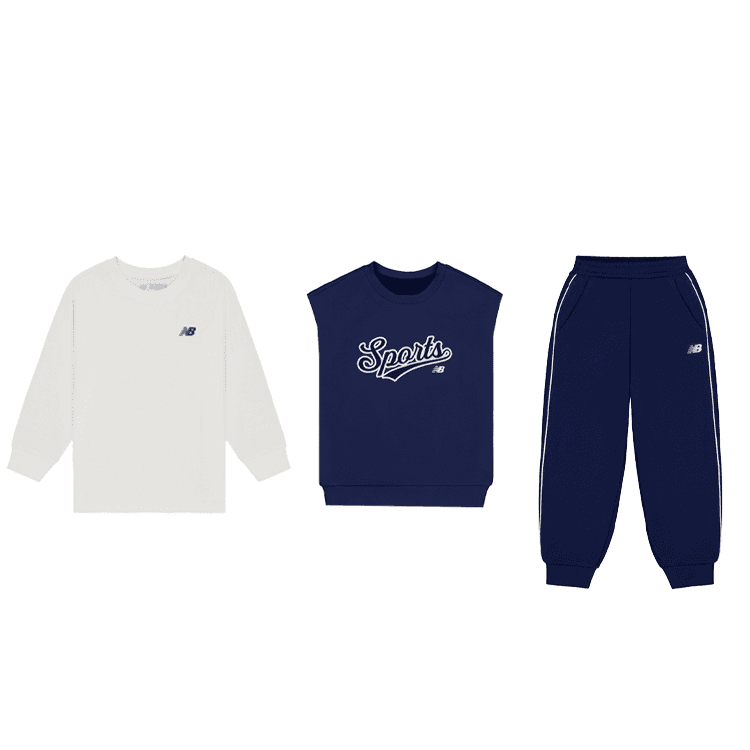 New Balance Повседневный Спортивный Комплект из 3-х Штанов для Детей - изображение 1