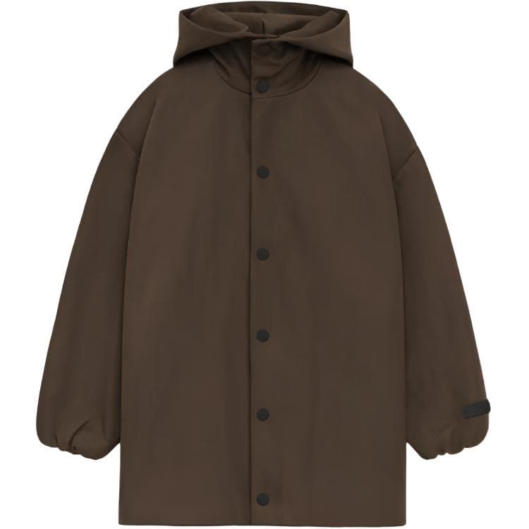Fear of God ESSENTIALS Куртка Kid'H Текстурированный Нейлон с капюшоном Coaches Куртка - изображение 1