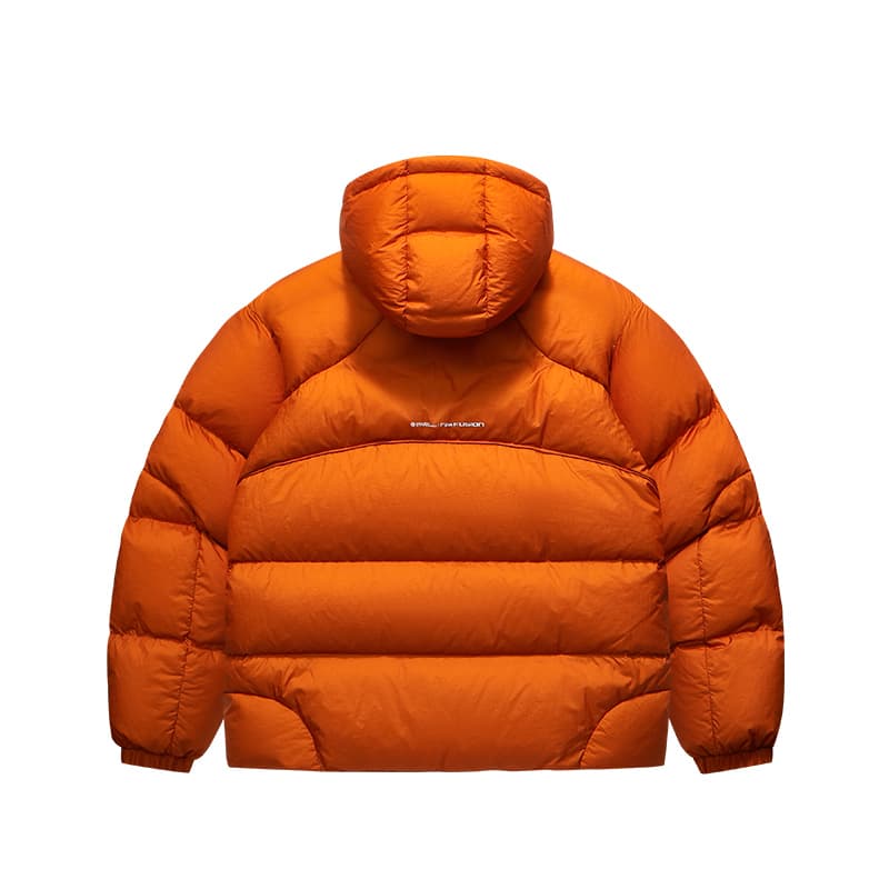 Зимняя куртка FILA FUSION URBAN TECH Пуховик Мужской Темная Глина Оранжевый - изображение 2