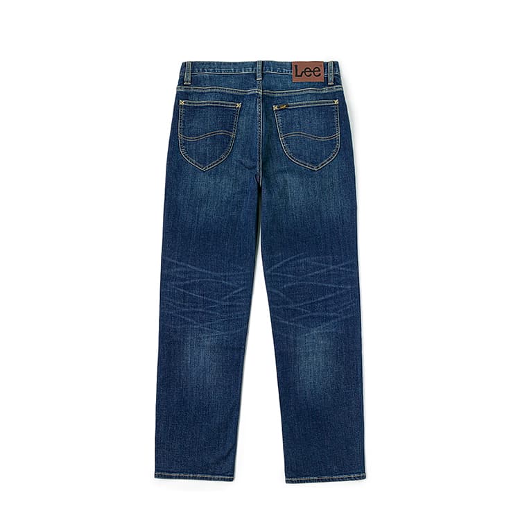 Штаны Lee Medium Dark Blue Men's Jeans Ли Мид Темно-Синий Мужские Джинсы - изображение 2