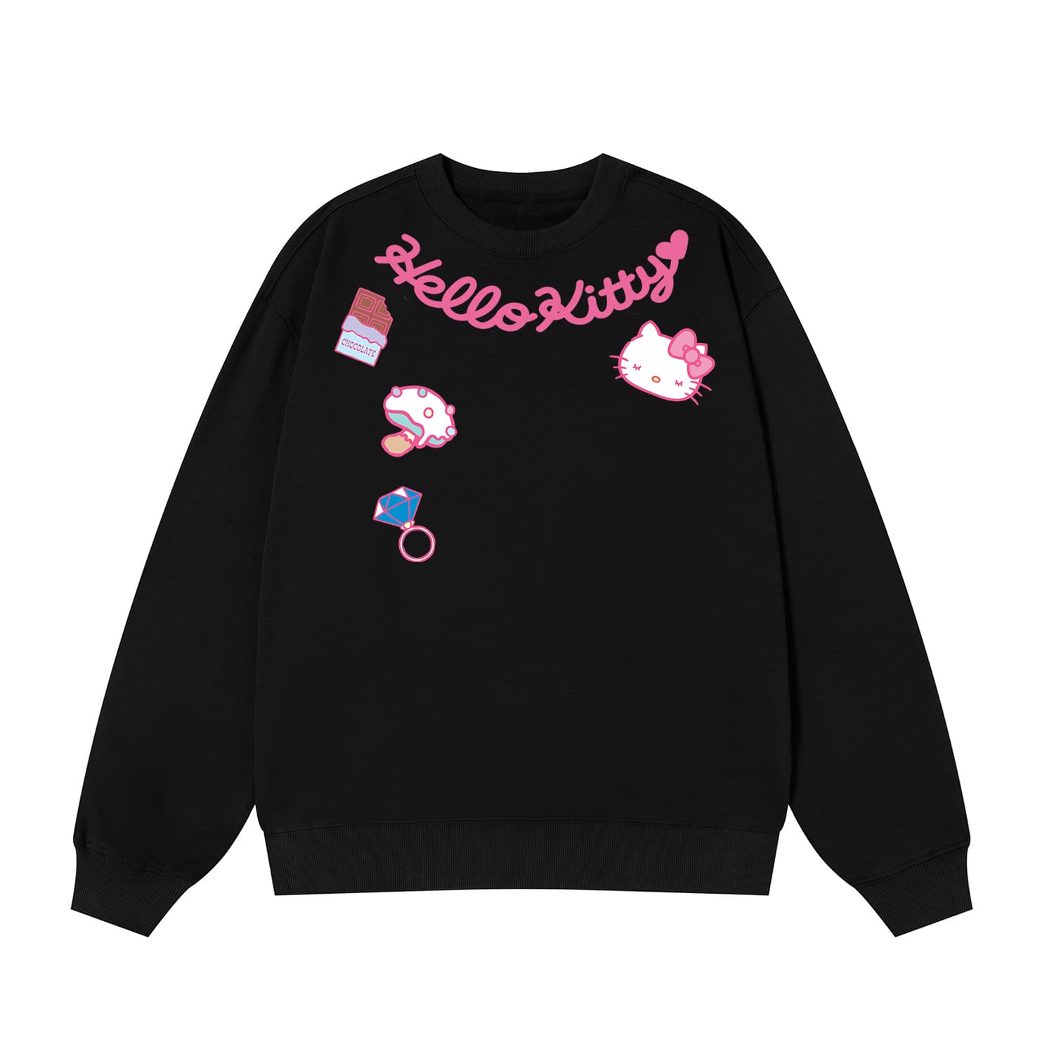 Худи Sanrio x Hello Kitty SS25 Толстовка Унисекс - изображение 1