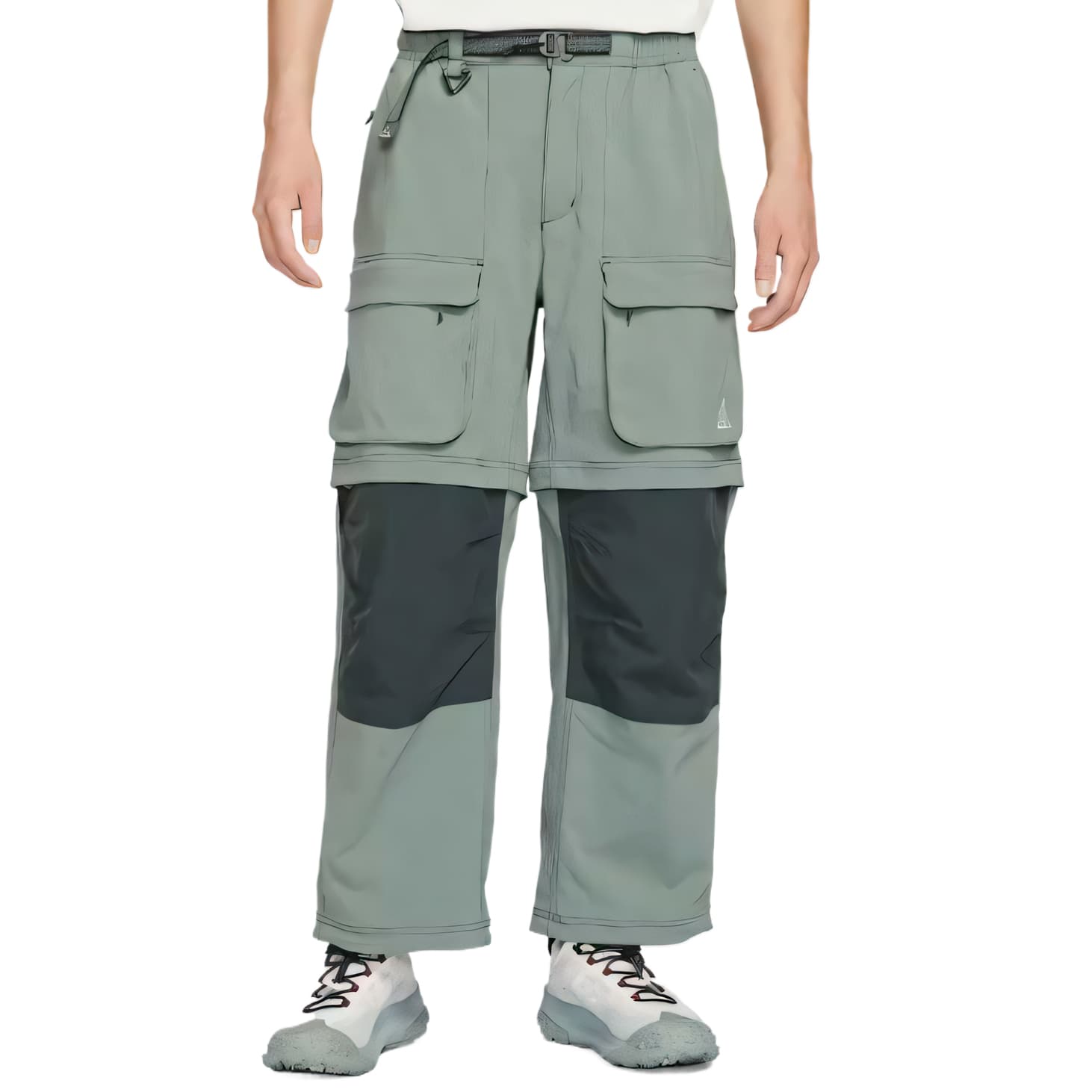 Штаны nike ACG Зеленые Мужские Карго Брюки - изображение 3