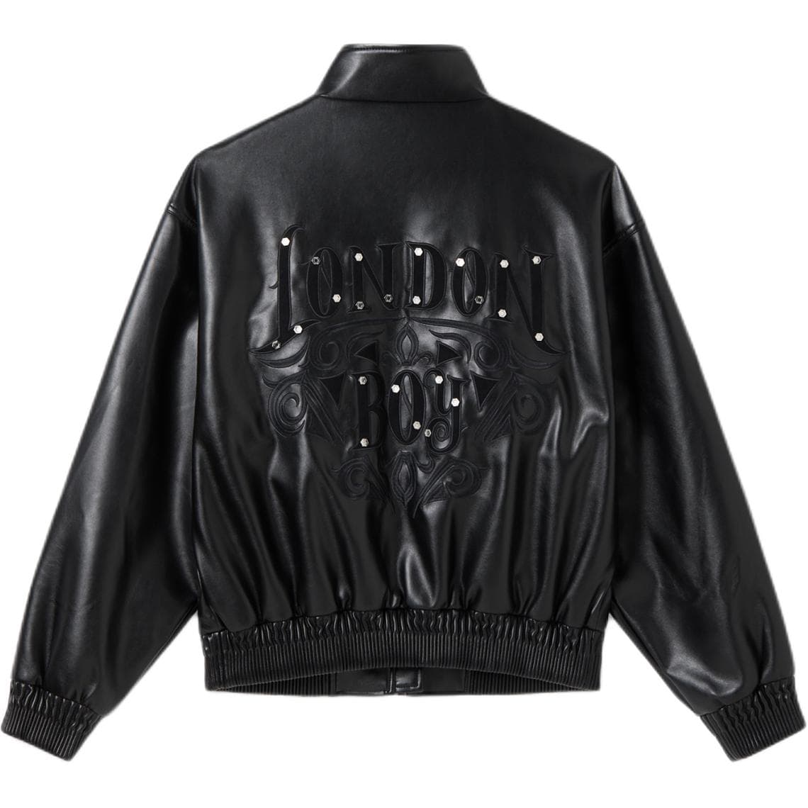 Кожаная куртки BOY LONDON Куртка из искусственной кожи унисекс - изображение 2