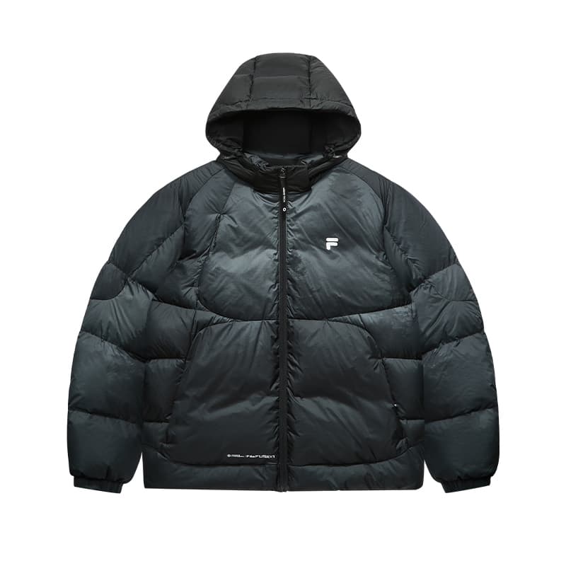 Зимняя куртка FILA FUSION Мужской пуховик Глубокий черный - изображение 1