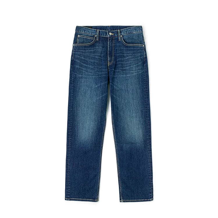 Штаны Lee Medium Dark Blue Men's Jeans Ли Мид Темно-Синий Мужские Джинсы - изображение 1