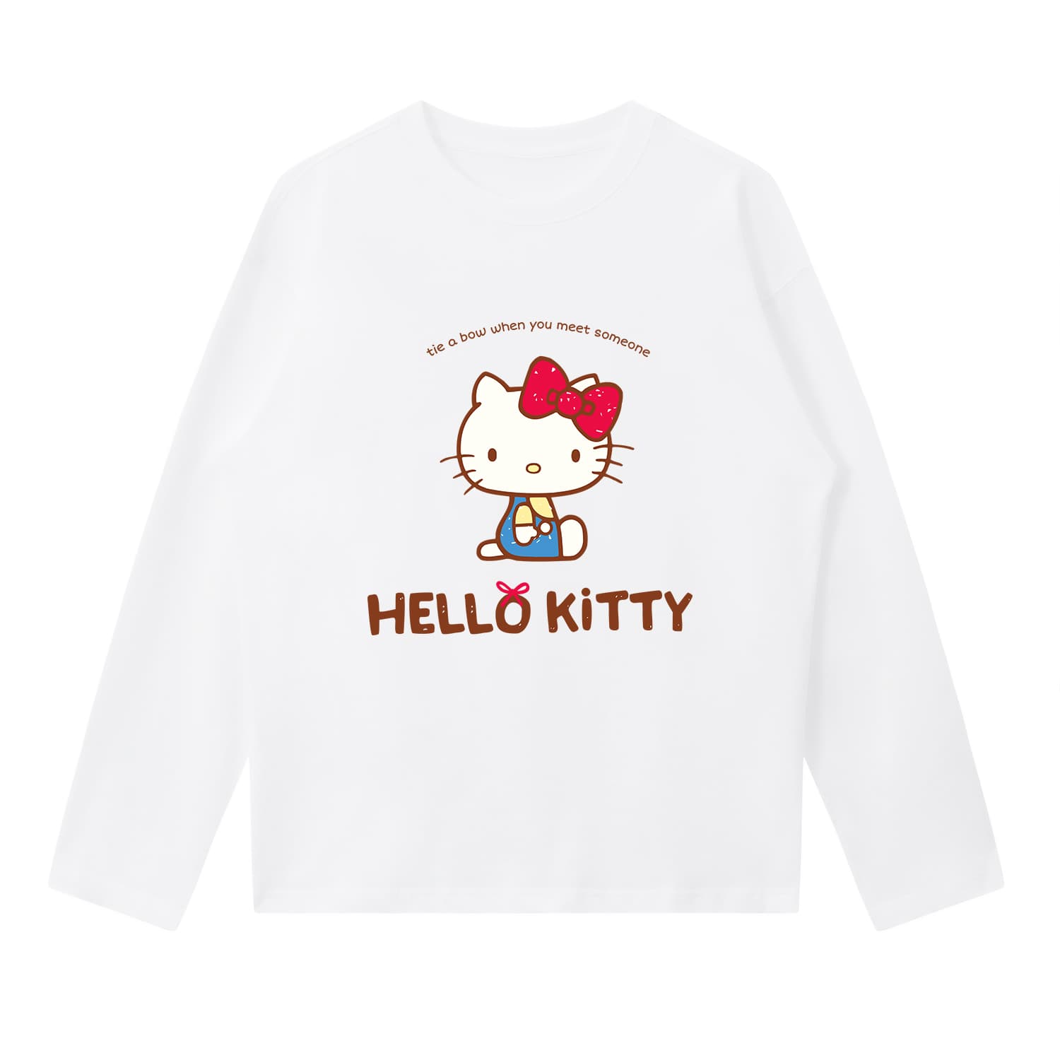 Футболка Sanrio x Hello Kitty Хелло Китти SS25 T Рубашка Унисекс - изображение 1