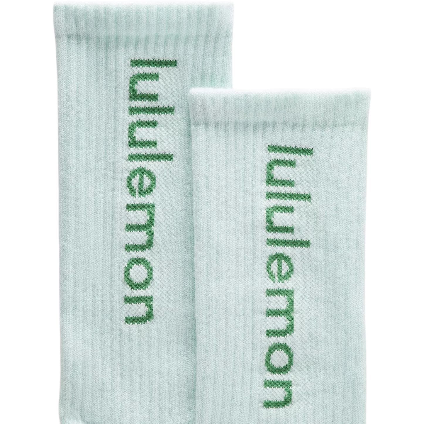 Носки Lululemon SS25 Носки до щиколотки Унисекс 1 упаковка Морской синий Виноградный зеленый - изображение 3