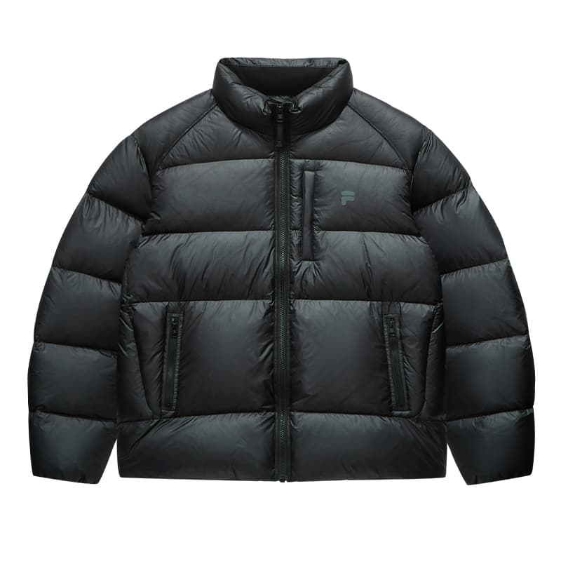 Зимняя куртка FILA FUSION FUSIONEER Пуховик Унисекс Глубокий Черный - изображение 1