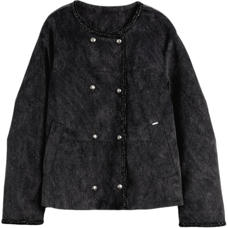 Пуховик ELLE Medium Gray Women's Down Jackets ELLE Средне-серый Женский Пуховик - изображение 1