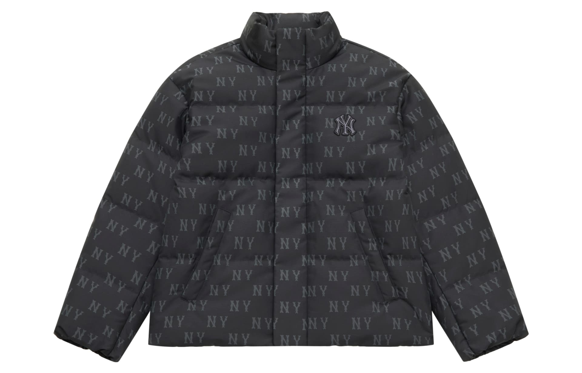 Зимняя куртка MLB MONOGRAM 25FW Пуховик Унисекс - изображение 1