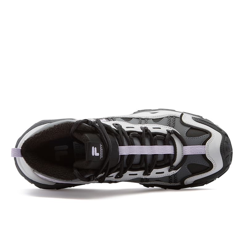 Кроссовки FILA FUSION EXOCET II Mountains Shoe 2 Синтетическая кожа MID Повседневная обувь Женская Серый Замковая - изображение 4