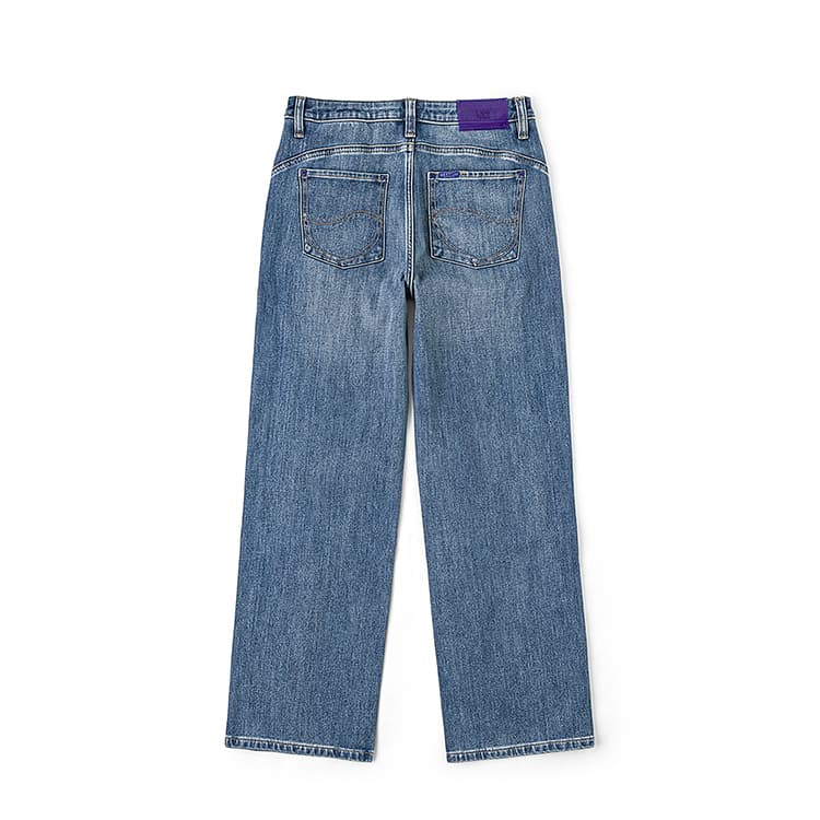 Джинсы Lee Medium Light Blue Women's Jeans Ли Медиум Светло-Синий Женские Джинсы - изображение 2