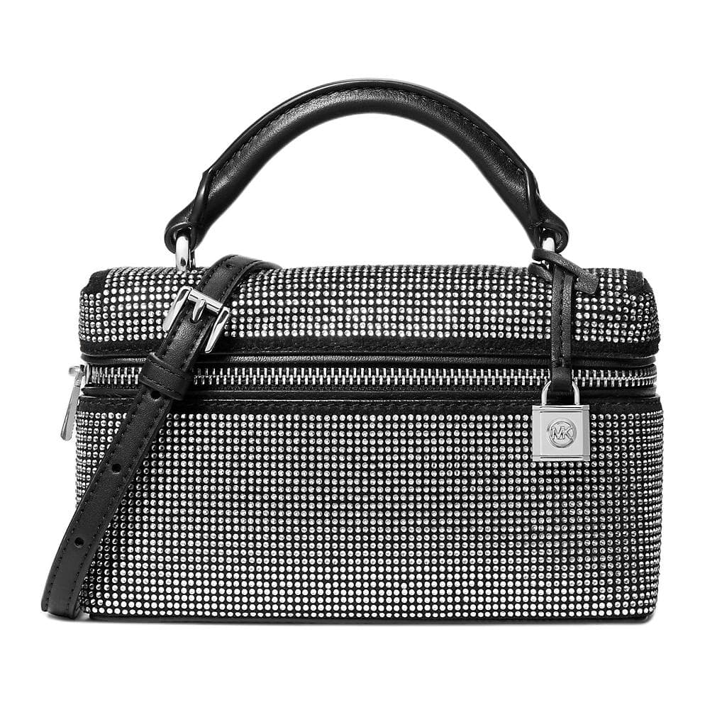 Сумка MICHAEL KORS Jana Замша Сумка Мини-версия Женская Черная - изображение 1