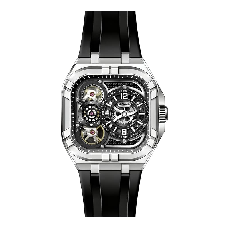 Механические часы Dickies Quartz Automatic Watch Black Dial - изображение 1